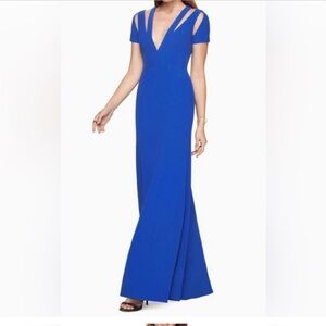 BCBG Elegant Blue Evening Gown